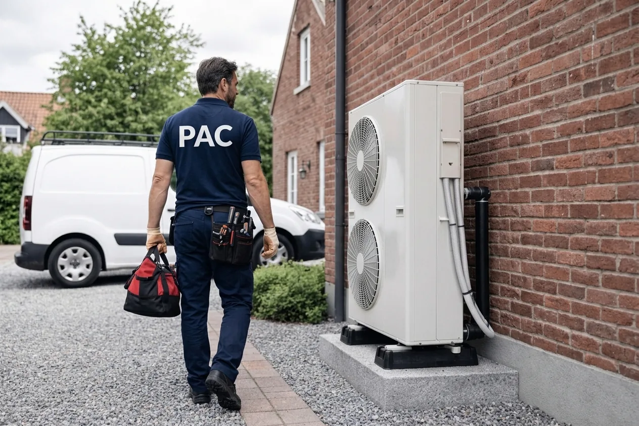 Installation PAC — pompe à chaleur à Boulogne-Billancourt